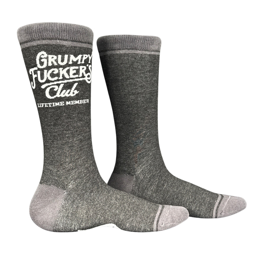 Funny Grumpy Fuckers Club Grumpy Fuckers Club Sock Nerdy offensive Tee