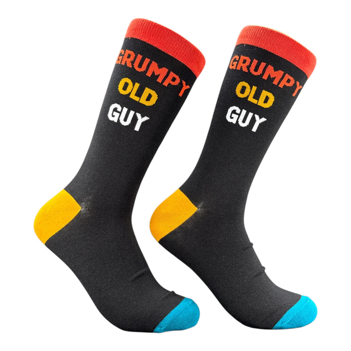 Funny Multi - Grumpy Old Guy Grumpy Old Guy Sock Nerdy Father's Day Tee