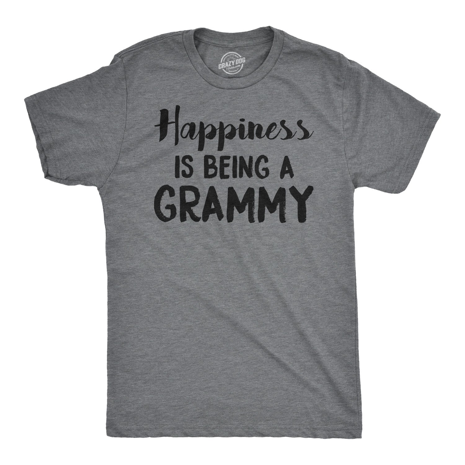 Funny Happiness Is Being A Grammy Mens T Shirt Nerdy Mother's Day Grandmother Tee