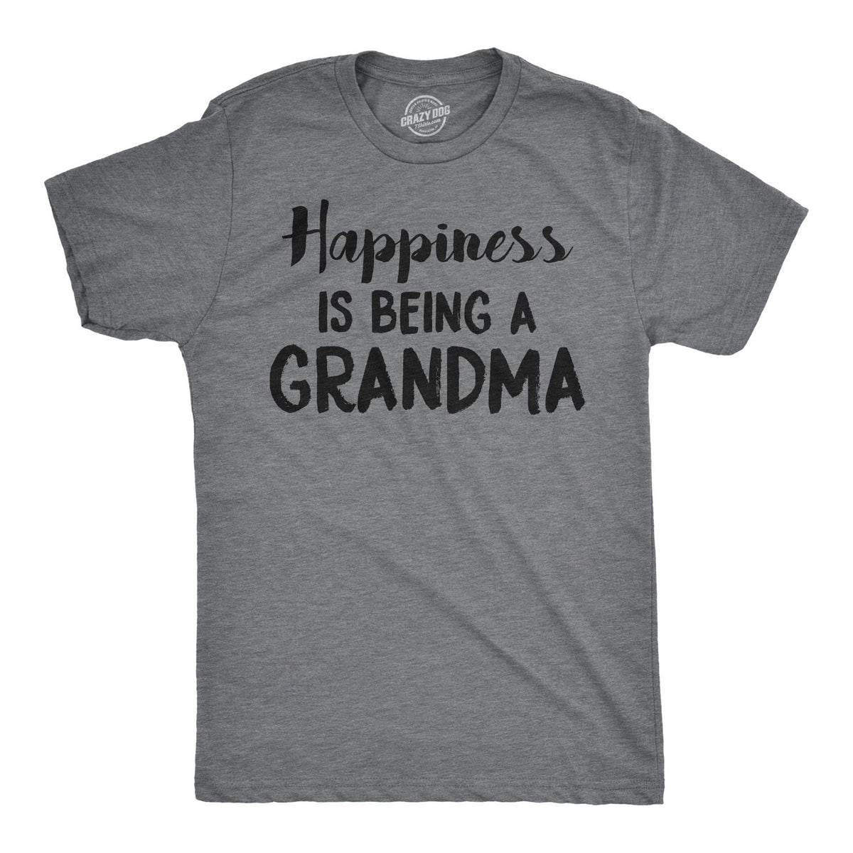 Funny Happiness is Being a Grandma Mens T Shirt Nerdy Mother&#39;s Day Grandmother Tee