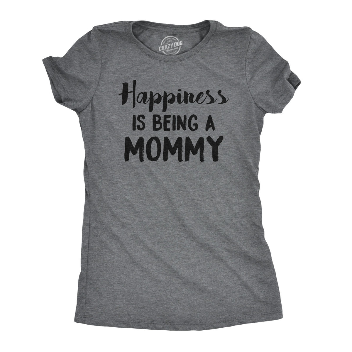 Funny Happiness Is Being a Mommy Womens T Shirt Nerdy Mother&#39;s Day Tee