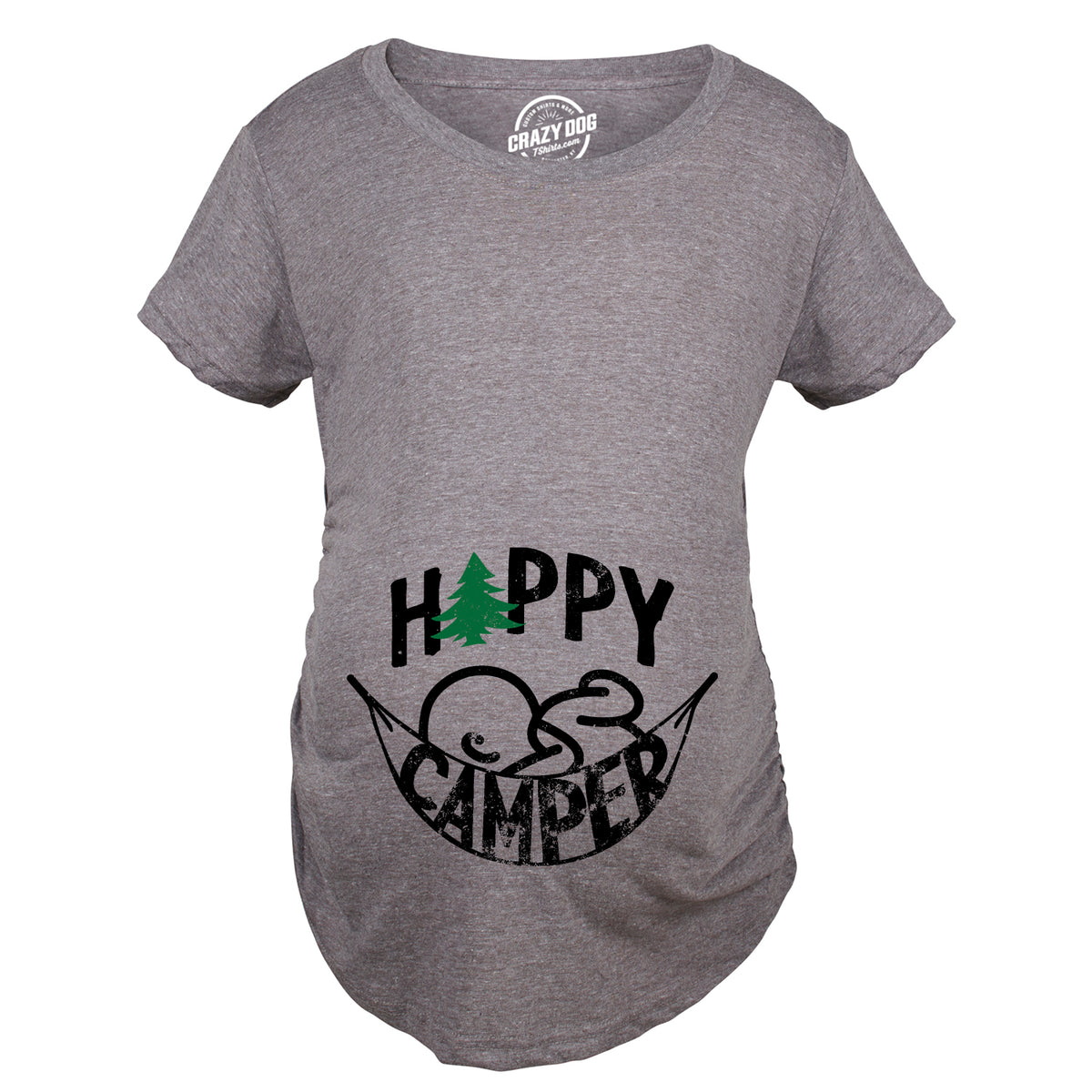 Happy Camper Maternity T Shirt