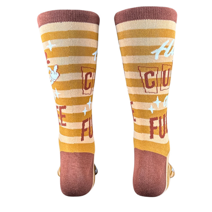 Have A Cup Of Fuckoffee Socks
