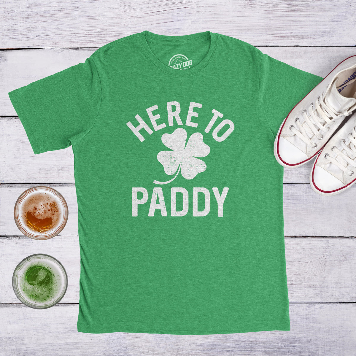 Here To Paddy Men&#39;s T Shirt
