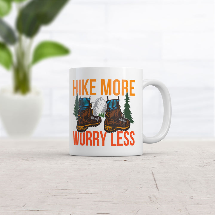 Hike More Worry Less Mug