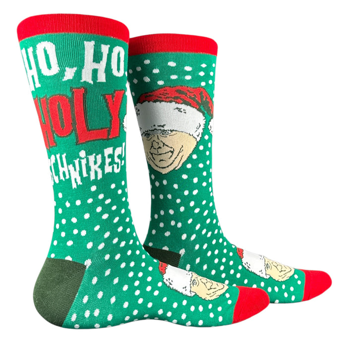 Funny Multi - Ho Ho Holy Schnikes Ho Ho Holy Schnikes Sock Nerdy Christmas TV & Movies Tee
