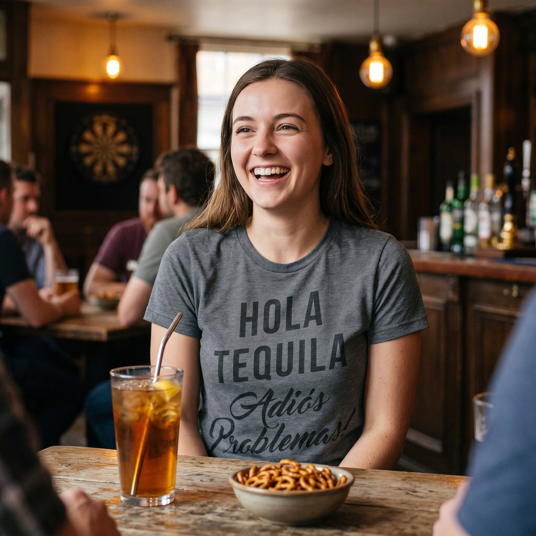 Hola Tequila Adios Problemas Women's T Shirt