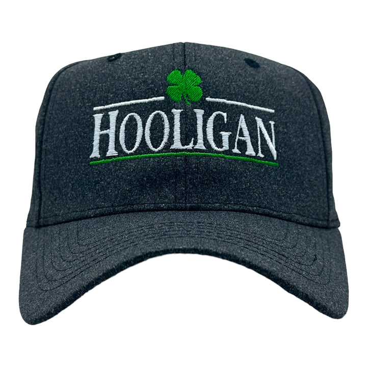 Funny Black - Hooligan Hooligan Shamrock Nerdy Saint Patrick's Day Drinking Tee