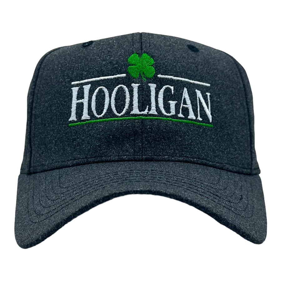 Funny Black - Hooligan Hooligan Shamrock Nerdy Saint Patrick's Day Drinking Tee
