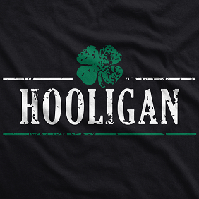 Hooligan Shamrock Men&#39;s T Shirt