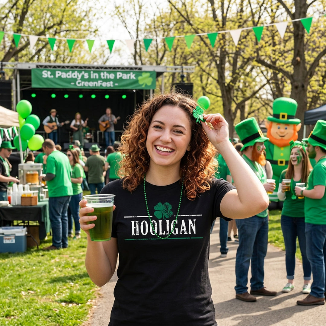 Hooligan Shamrock Women's T Shirt