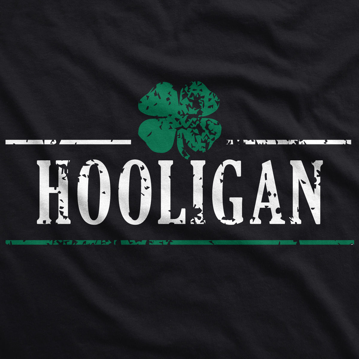 Hooligan Shamrock Men&#39;s Tshirt