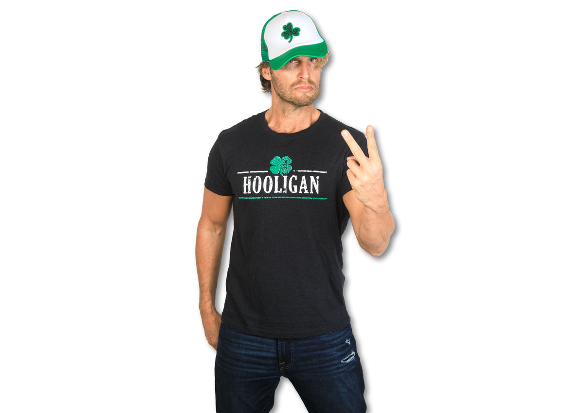 Hooligan Shamrock Men&#39;s T Shirt