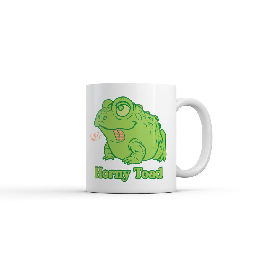 Funny White Horny Toad Coffee Mug Nerdy animal sex Sarcastic Tee