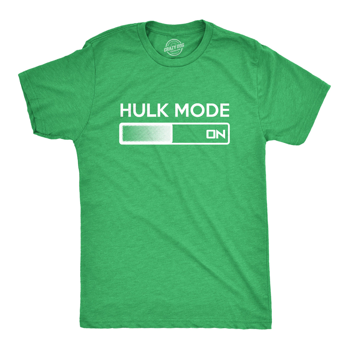 Funny Green Hulk Mode On Mens T Shirt Nerdy TV &amp; Movies Nerdy Tee
