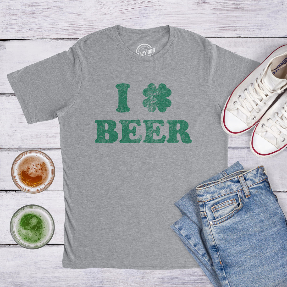 I Clover Beer Men&#39;s T Shirt