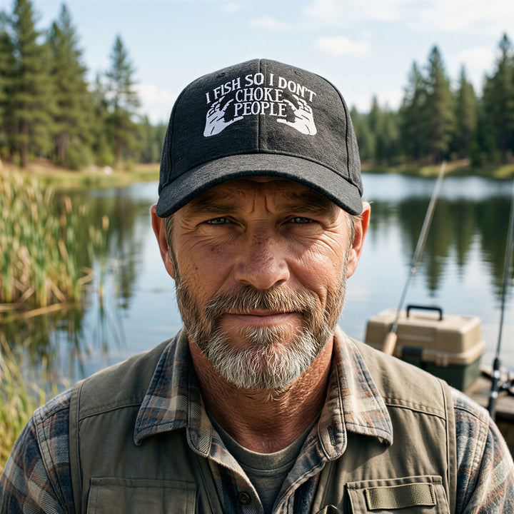 I Fish So I Dont Choke People Hat