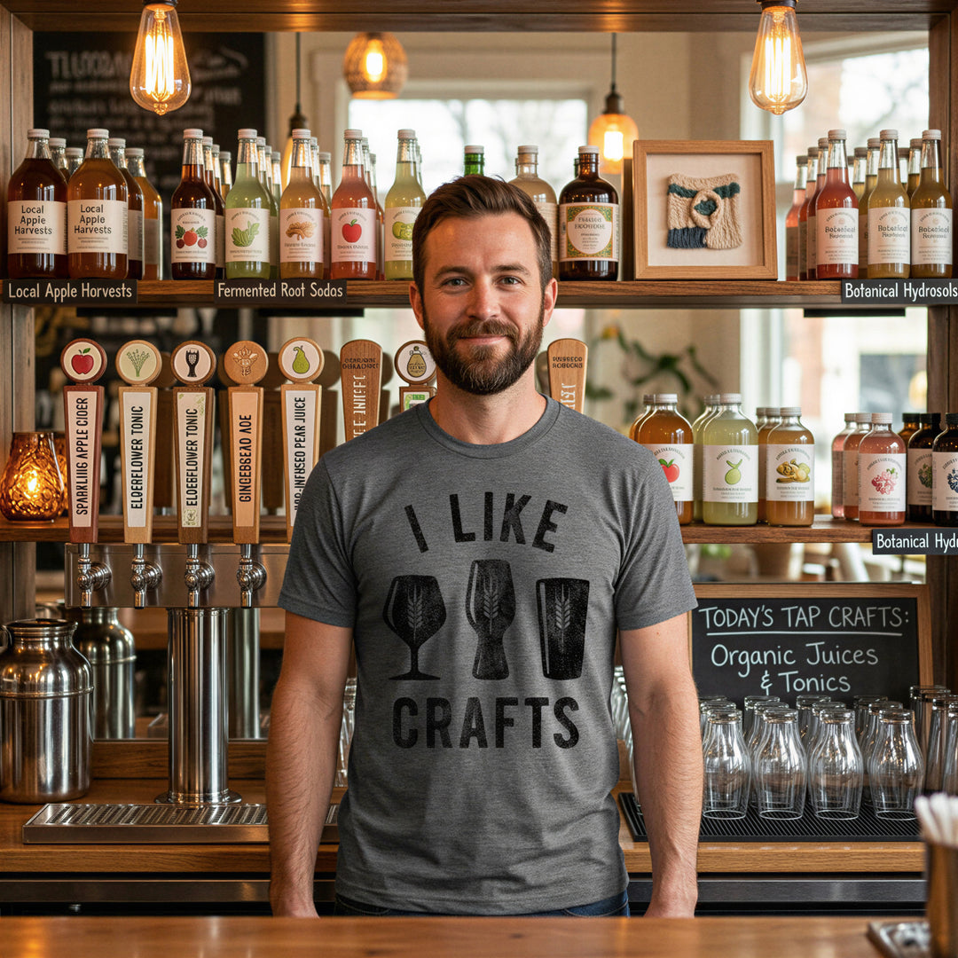 I Like Crafts Men's T Shirt