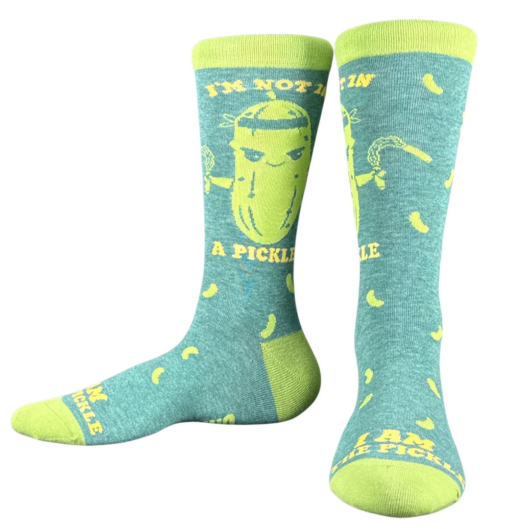 Im Not In A Pickle I Am The Pickle Socks