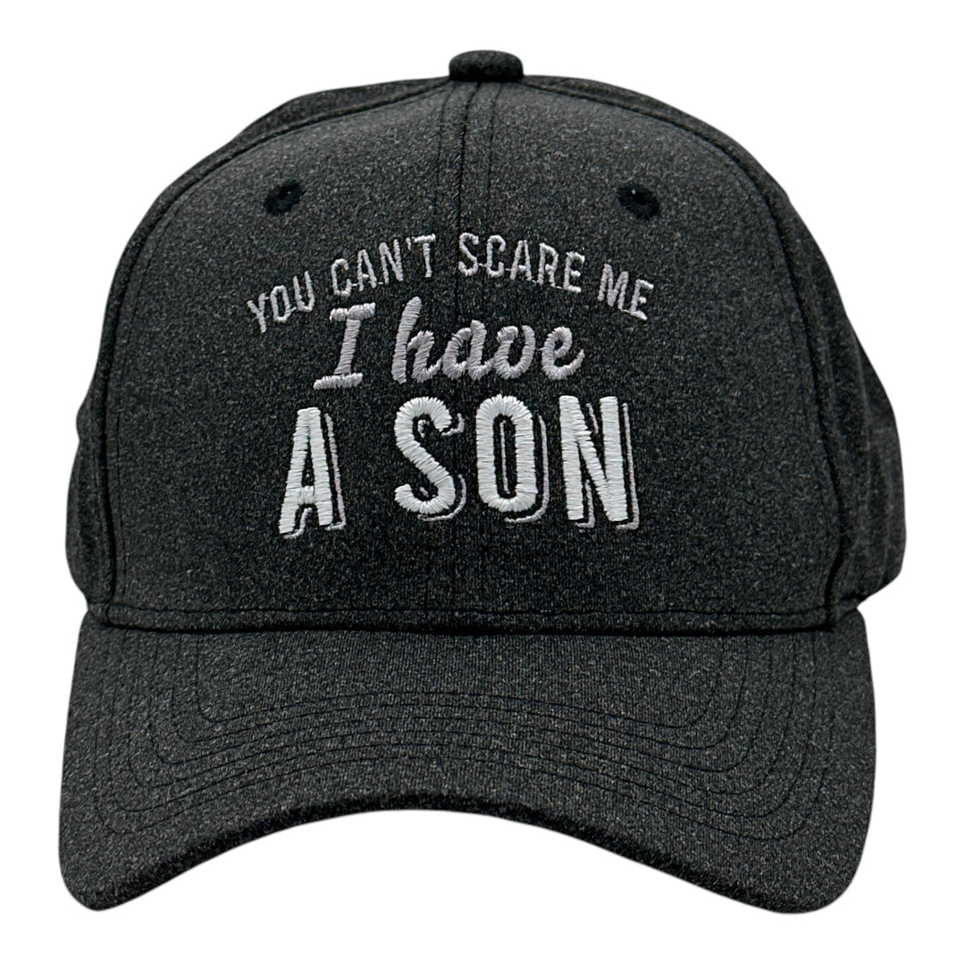 Funny Black - Scare Me Son You Cant Scare Me I Have A Son Nerdy sarcastic Tee