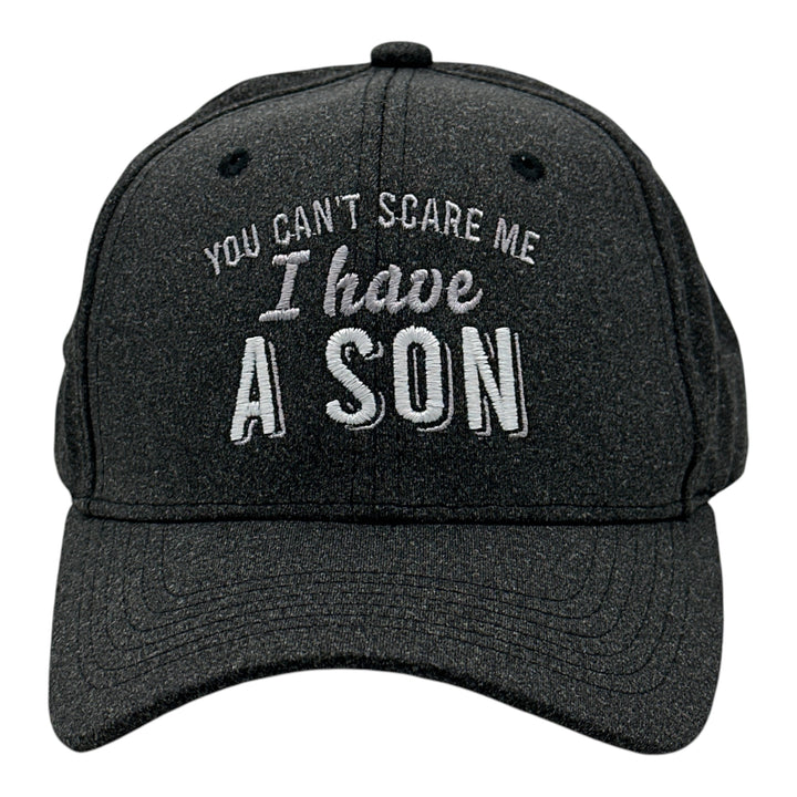 Funny Black - Scare Me Son You Cant Scare Me I Have A Son Nerdy sarcastic Tee