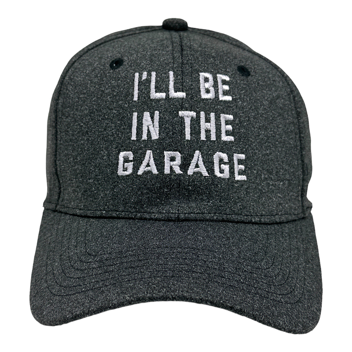 Funny Black - GARAGE Ill Be In The Garage Nerdy Mechanic Tee