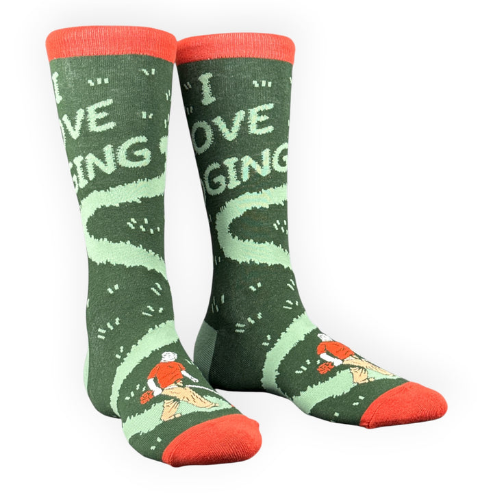 I Love Edging Socks