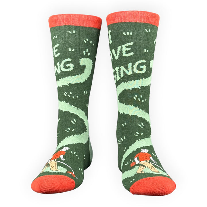 I Love Edging Socks