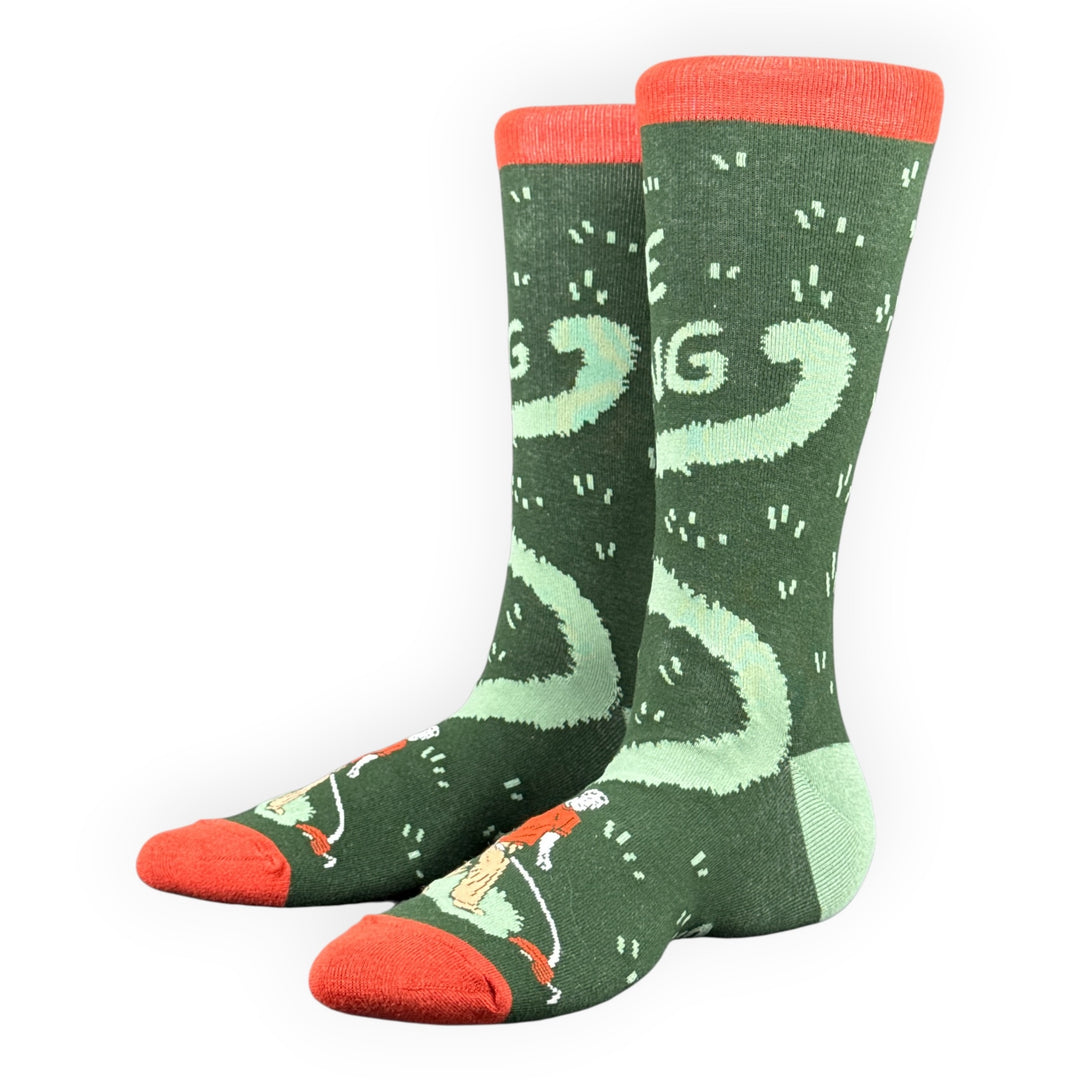 I Love Edging Socks