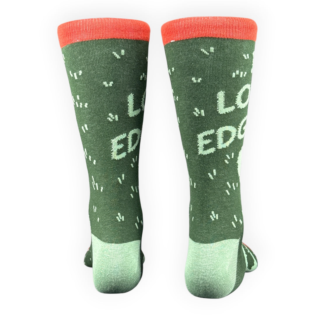 I Love Edging Socks