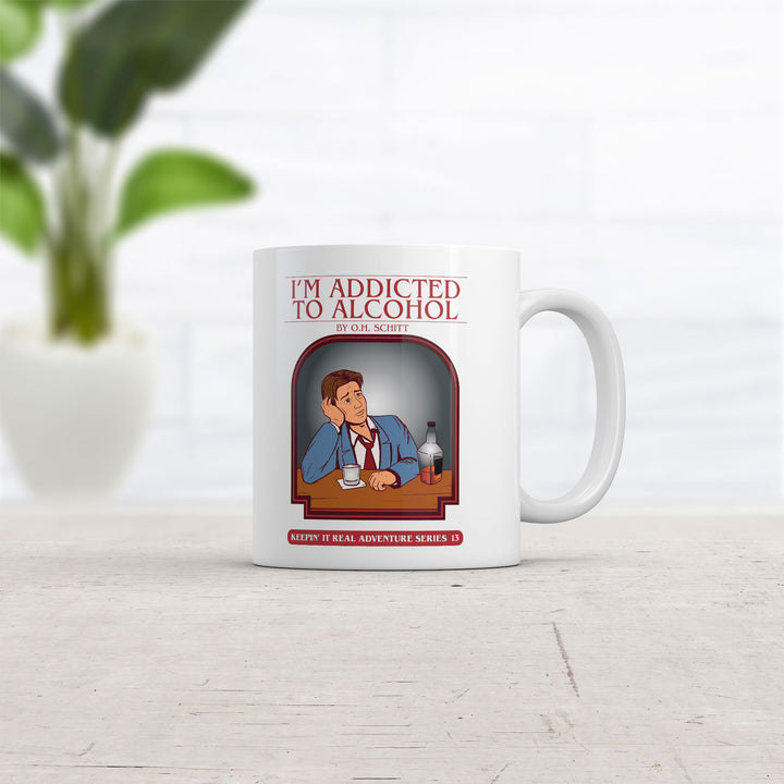 Im Addicted To Alcohol Book Mug
