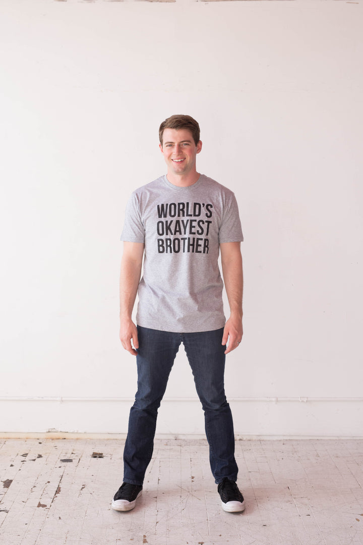 World's Okayest Brother Men's T Shirt