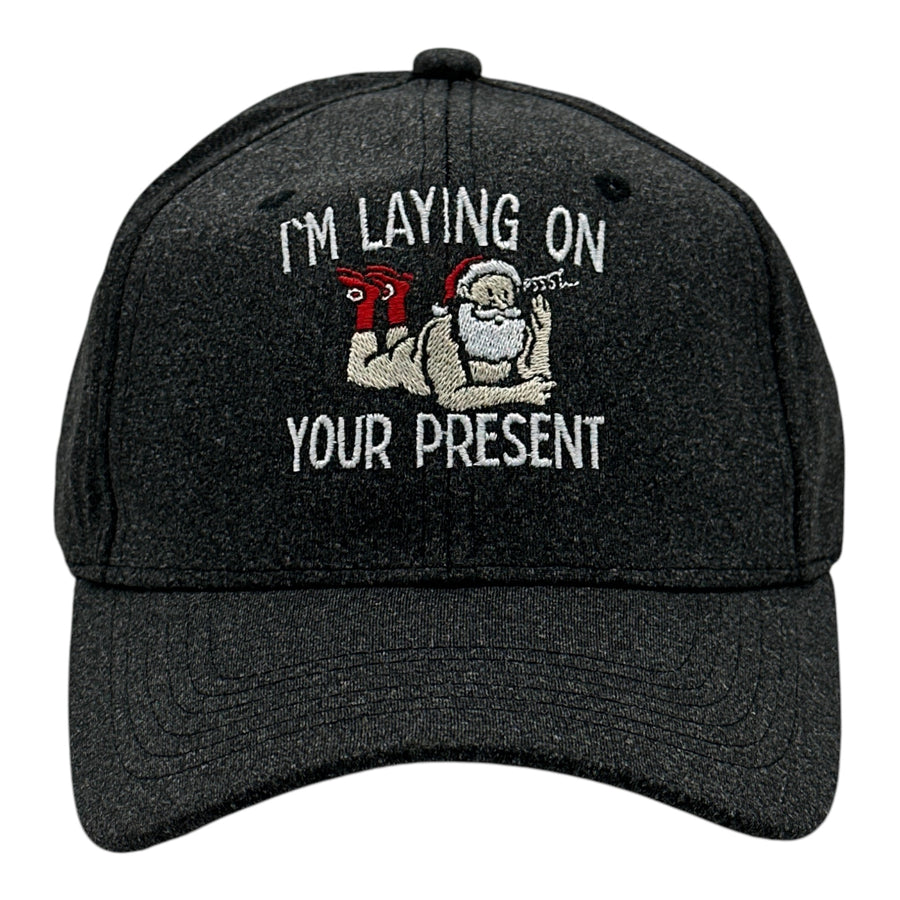 Funny Black - Laying On Present Im Laying On Your Present Nerdy Christmas Sex sarcastic Tee