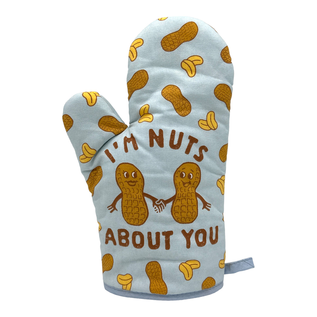 Funny Nuts About You Im Nuts About You Nerdy Food Sarcastic Tee