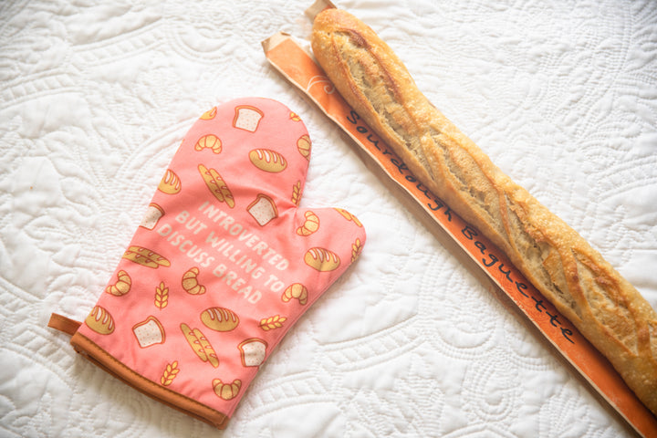 Introverted But Willing To Discuss Bread Oven Mitt Bakeware