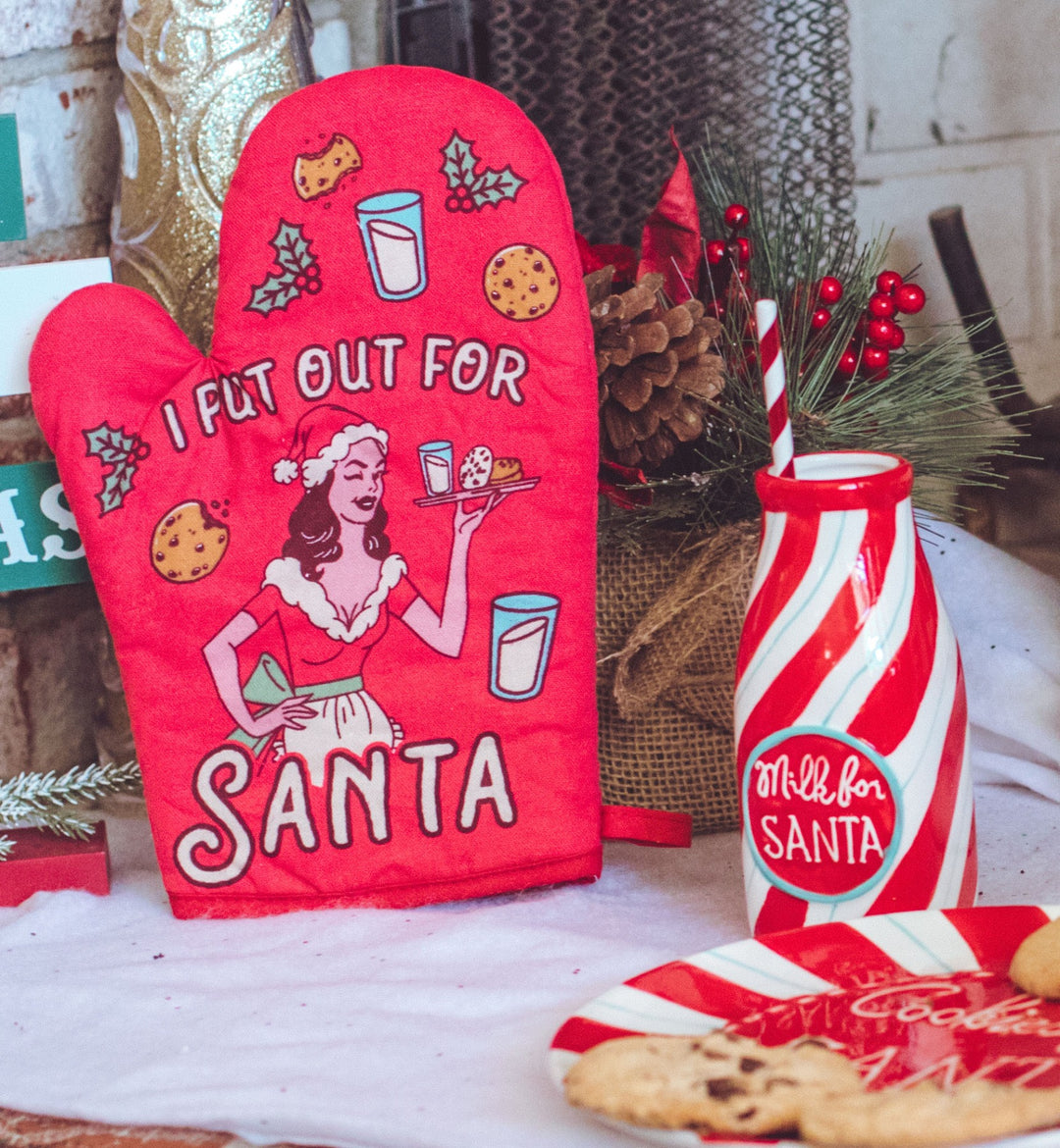 I Put Out For Santa Bakeware