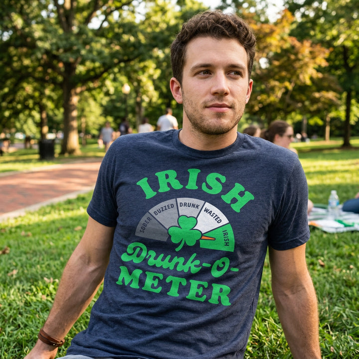 Irish Drunk O Meter Men's T Shirt