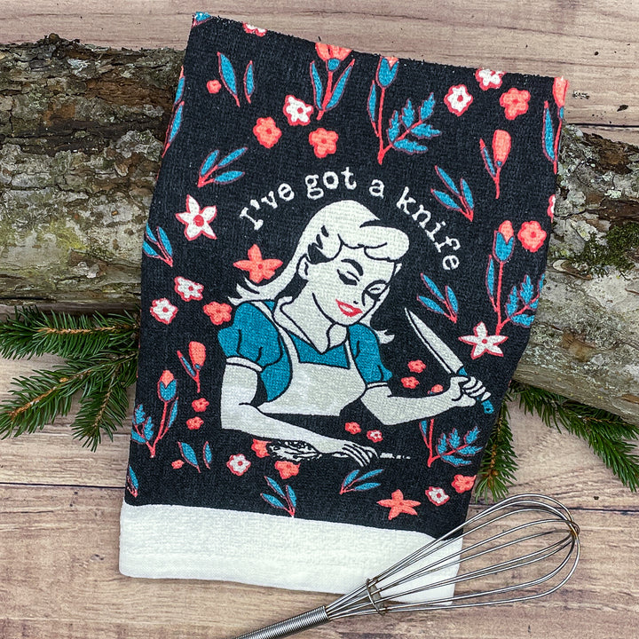 Ive Got A Knife Tea Towel Tea Towel