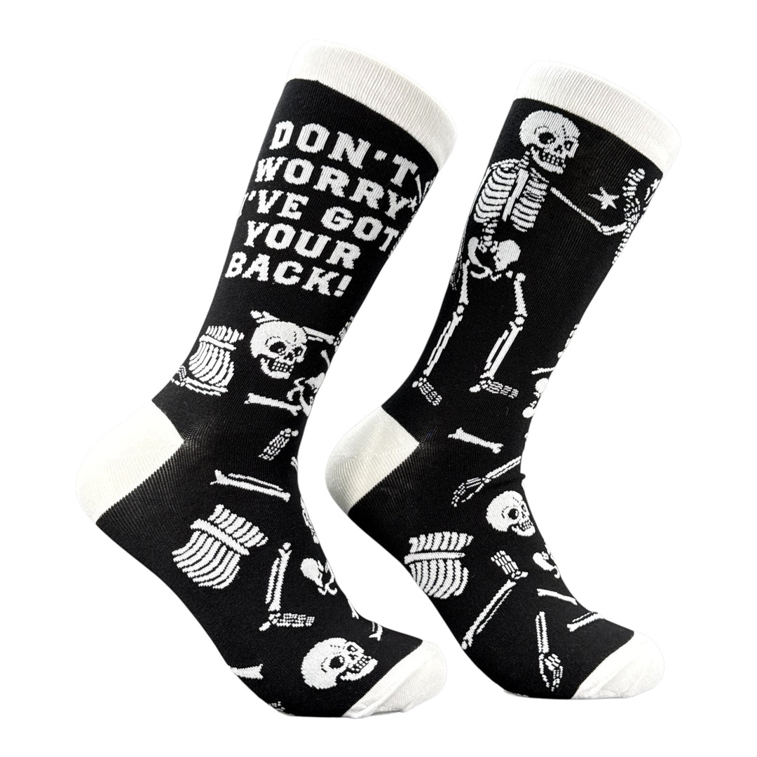 Funny Got Your Back Dont Worry Ive Got Your Back Sock Nerdy Halloween Tee