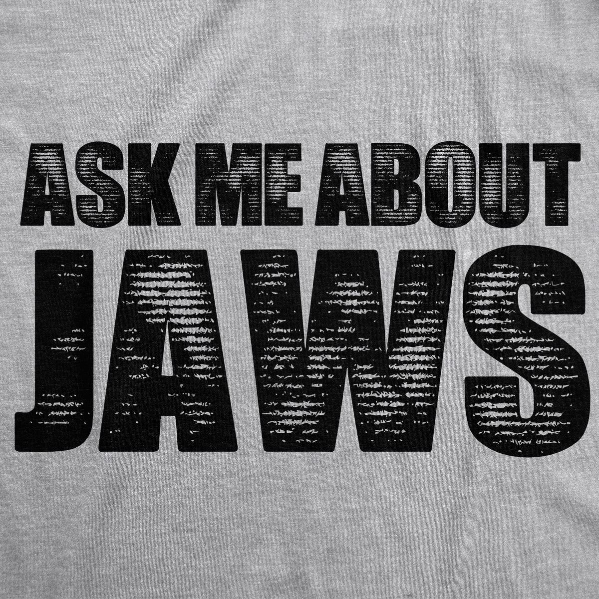 Ask Me About JAWS Flip Youth T Shirt