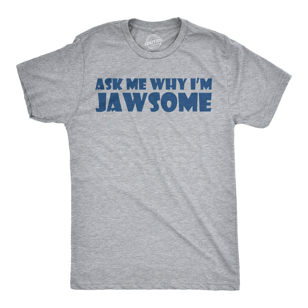 Ask Me Why I'm Jawsome Flip Youth T Shirt