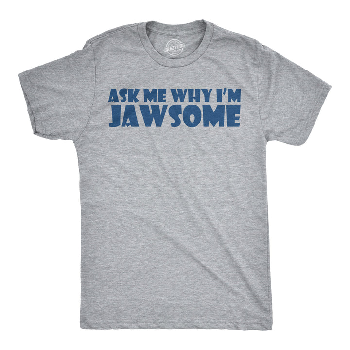 Ask Me Why I'm Jawsome Flip Youth T Shirt