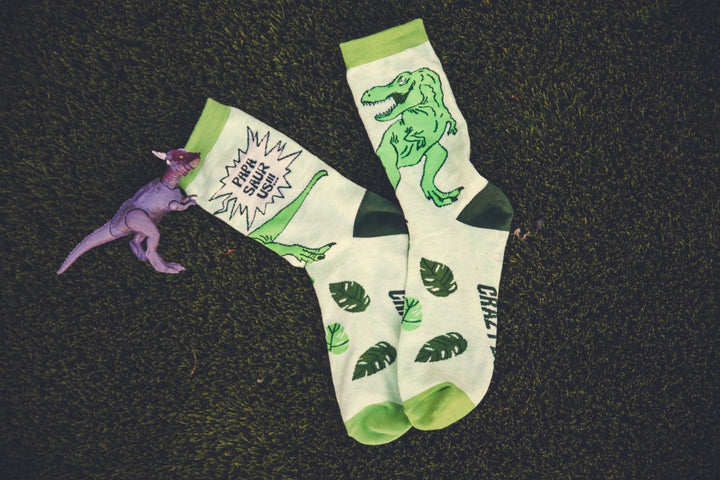 Papasaurus Socks