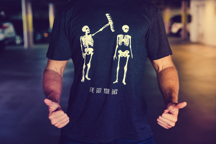 Got Your Back Skeleton Men's T Shirt