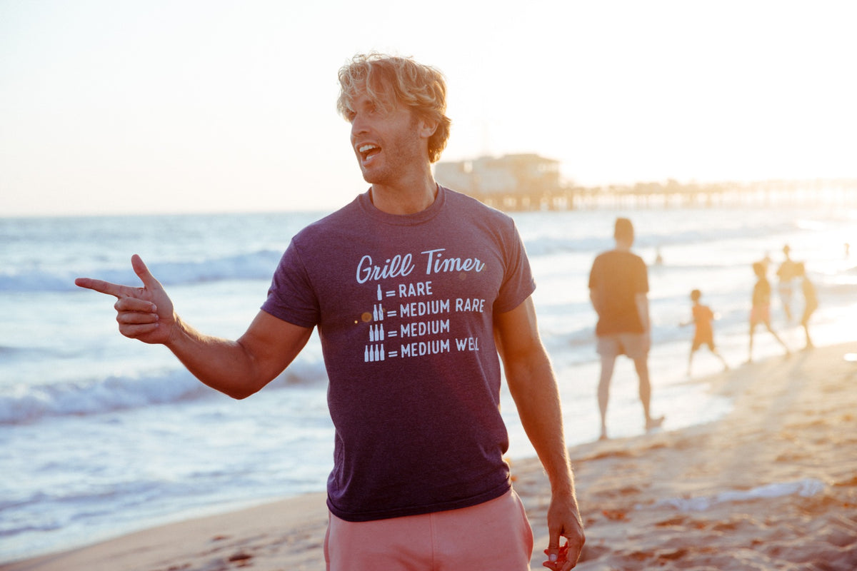 Grill Timer Men&#39;s T Shirt