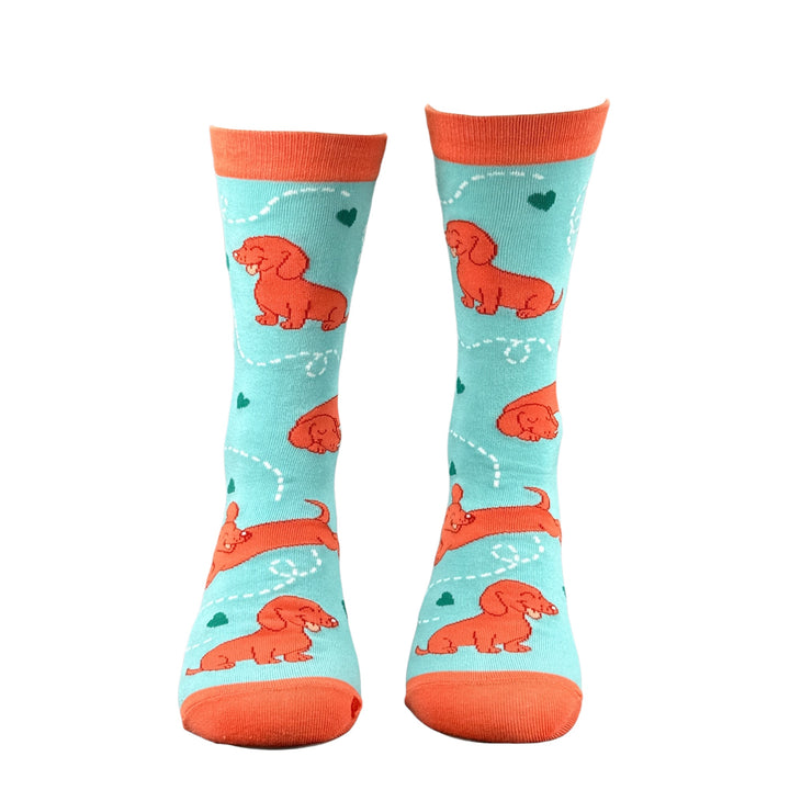 Just A Girl Who Loves Wieners Socks