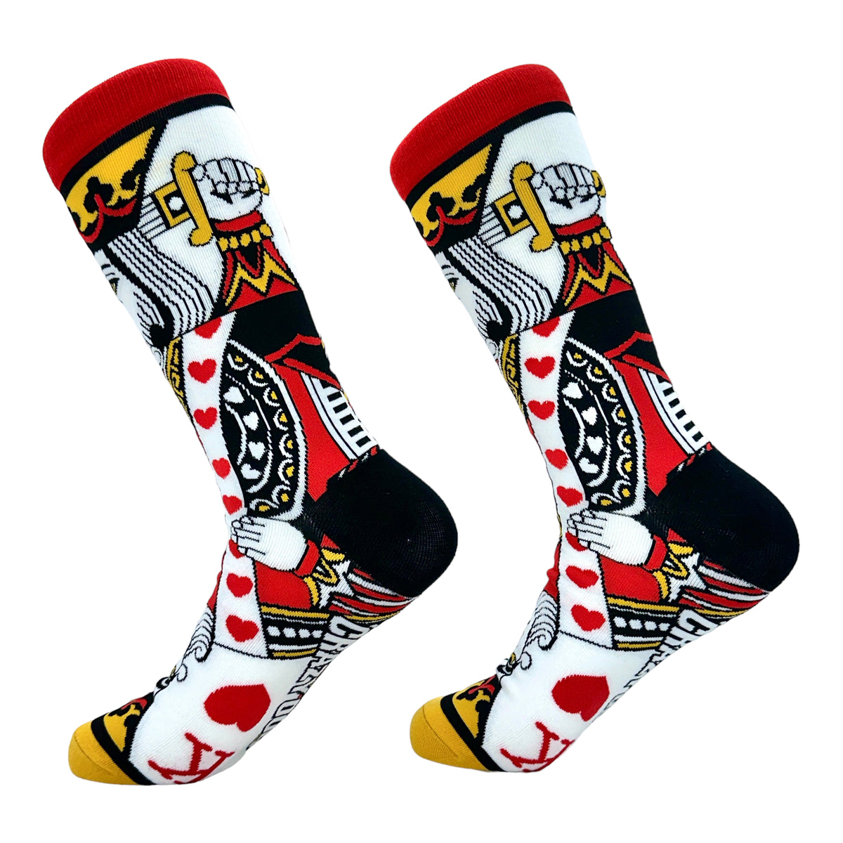 Men&#39;s King Of Hearts Socks