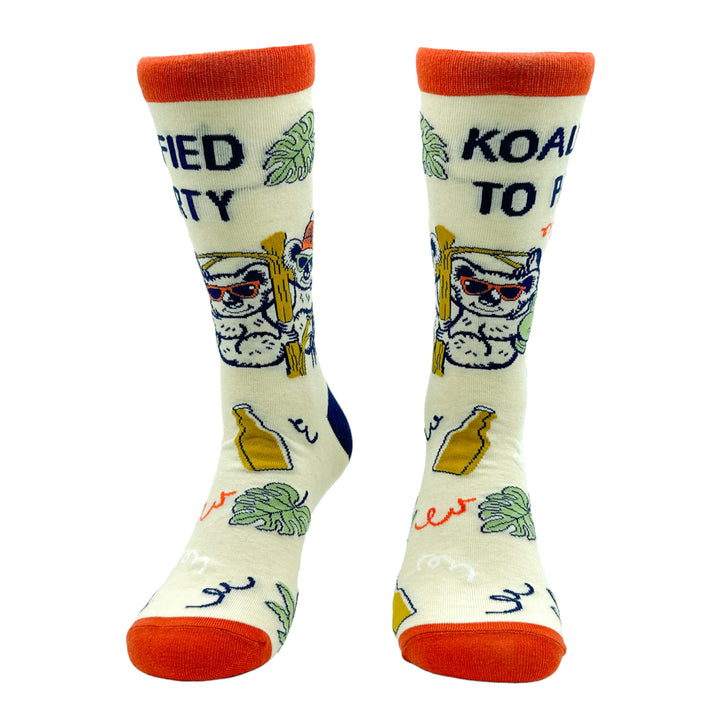 Men's Koalified To Party Socks