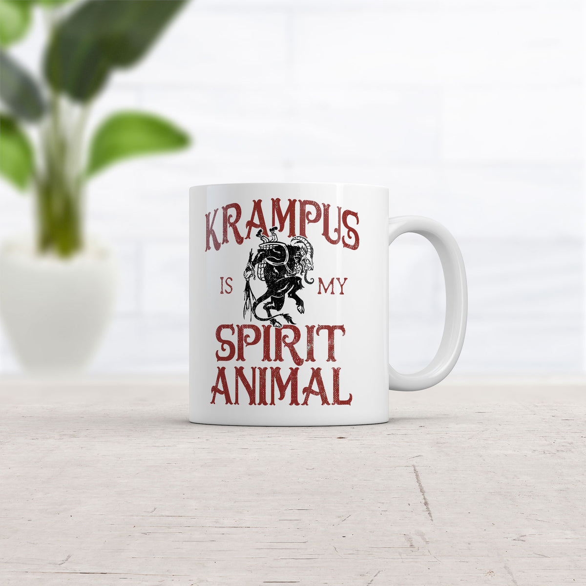 Krampus Is My Spirit Animal Mug