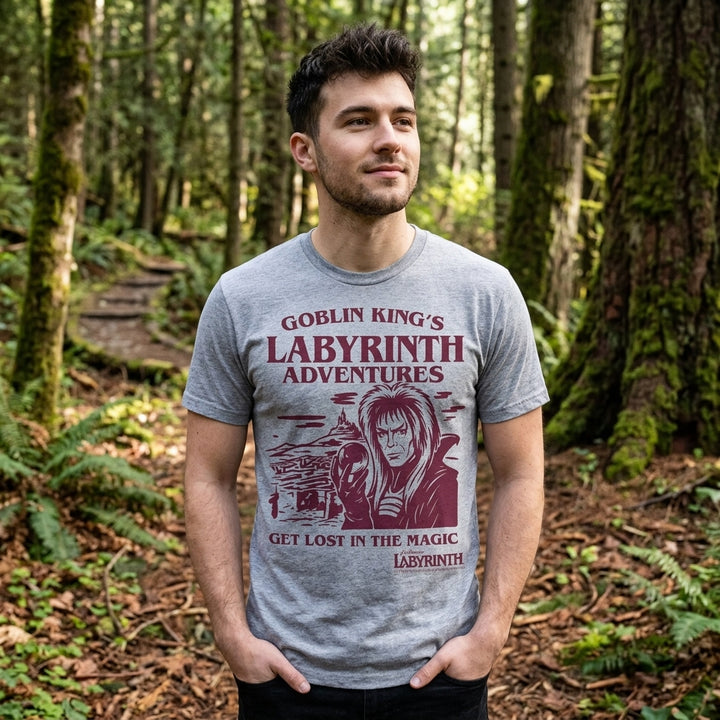 The Goblin Kings Labyrinth Adventures Men's T Shirt